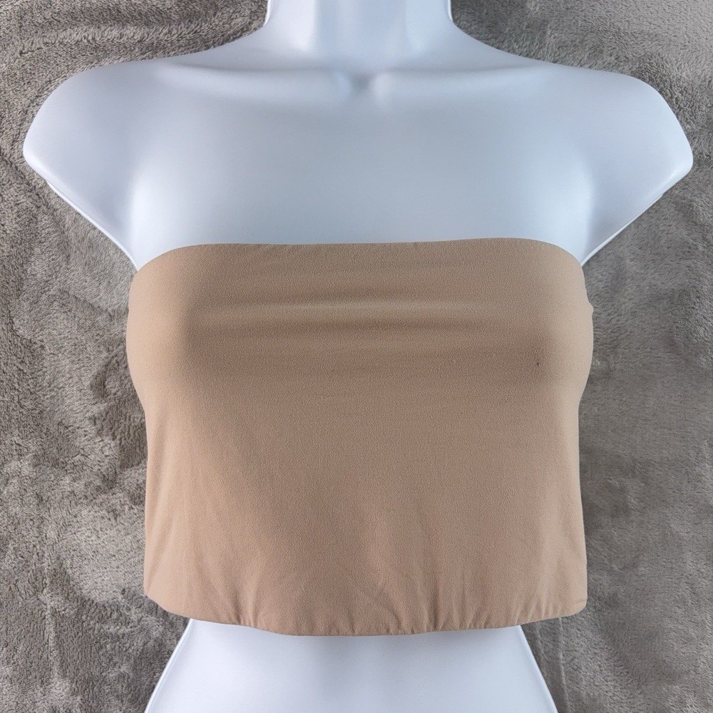 Skims Bandeau Top Womens Size XL Mica Stretch Seamless BR-BND-2026